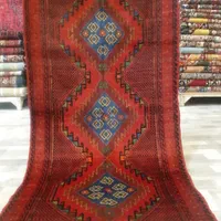 کناره سایز یک در دو متر کرک ریز بافت اعلا بلوچ|فرش|تهران, حر|دیوار