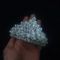تاج عروس نگین اتریشی