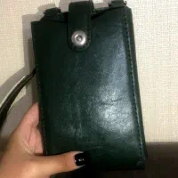 کیف چرمی دست دوز(کیف موبایل و کارت)برند هومایا