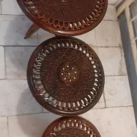 میزهندی دکوری شیک سه سایز بزرگ چوبی دکوری|مبلمان خانگی و میز عسلی|مشهد, شفا|دیوار