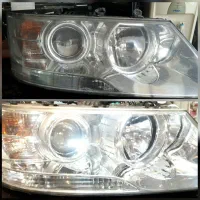 شفاف سازی و رفع ماتی چراغ خودرو