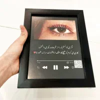 تابلو موزیکال سفارشی با پخش موسیقی + تابلو هدیه