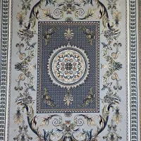 -/فرش ماشینی ترنج دار کلاسیک