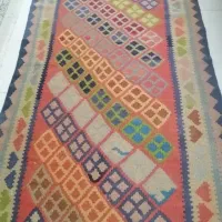 گلیم دستبافت ۱ در ۲ قدیمی