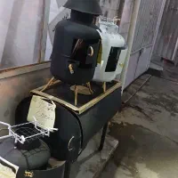 بخاری هیزمی برای کمپن|کوهنوردی و کمپینگ|آزادشهر, |دیوار