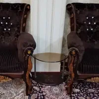 مبل ۷ نفره کلاسیک و میز جلو مبلی و عسلی|مبلمان خانگی و میز عسلی|ری, شهرری|دیوار