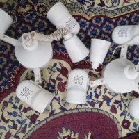 لوستر‌چراغ‌آویزفلزی