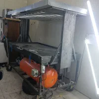 دستگاه وکیوم. چرم کوبی. داشبرد