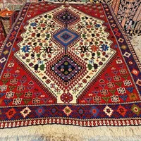 ذرع و نیم دستباف شیراز زمینه کرم|فرش|تهران, اکباتان|دیوار