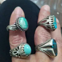 انگشتر نقره فیروزه