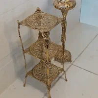 میز سه پایه برنجی کنار سالنی|مبلمان خانگی و میز عسلی|زنجان, |دیوار