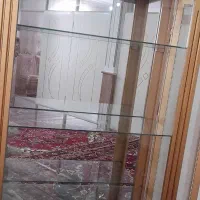 بوفه چوبی طلایی در حدنو