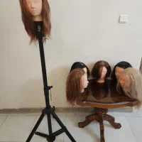 شش تا کله مانکن  و پایه برای کوتاهی