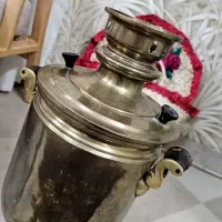 سماور ذغالی برنجی قدیمی|کلکسیون اشیاء عتیقه|تهران, آهنگ|دیوار