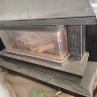 بخاری گازی طرح شومینه