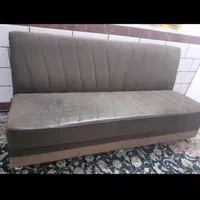 مبل چستر۵نفره*تختخوابشودرحدآک فنری کف آهن*پایه فلز