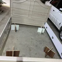 تخت۲نفره  و دراور در حد نو دوماه کار|تخت و سرویس خواب|بجنورد, |دیوار