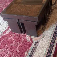 میز وسط بوفه شیشه ای ساعت|بوفه، ویترین، کنسول|صدرا-فارس, فاز ۱|دیوار