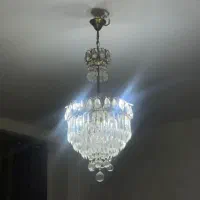 لوستر کریستالی سقفی