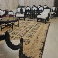 ۲تخته فرش قرن۷۰۰شانه بعلاوه ۲عددپادری  طرح مشابه