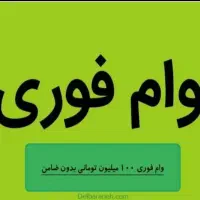 وام کالامیدیم درجا نقدش میکنیم آنی حسابت میزنیم