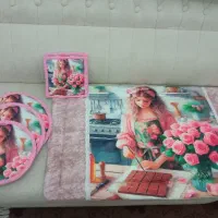 سرویس ده تیکه|سفره، حوله، دستمال آشپزخانه|خرم‌آباد, |دیوار