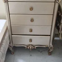 سرویس خواب  جنس چوب راش با رنگ خاص|تخت و سرویس خواب|تهران, پرواز|دیوار