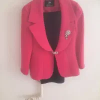 یک دست کت وشلوار ویک دست کت سارافون