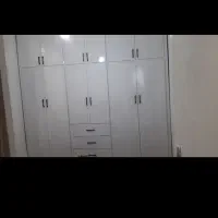 کمد دیواری اشکاف کتابخانه شلف قسطی با چک