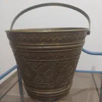 سطل برنجی مسی