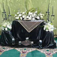 اجرای اقتصادی میز ترحیم در مسجد