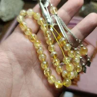 تسبیح سیترین ۸میل اصل