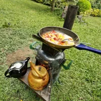 اجاق هیزمی بخاری کباب پز ذغالی طبیعت گردی باغ ویلا|کوهنوردی و کمپینگ|کوهسار (البرز), |دیوار