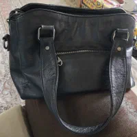 کیف چرم مشکی.زنانه