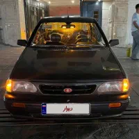 پراید مدل ۸۶ سالم سالم شاسی سالم