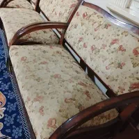 مبل راحتی چوبی|مبلمان خانگی و میز عسلی|مشهد, حضرت حجت|دیوار