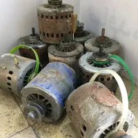 فروش 100 عدد  موتور سوخته کولر
