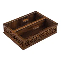 جای قاشق چنگال چوبی باکیفیت عمده.تولید مستقیم