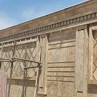 شاگرد واستاد کارسنگاری وکاشی کاری