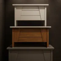 میز کار حرفه ای با طراحی مدرن