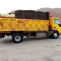 حمل ونقل باربری خاور ایسوزو تک ۱۰چرخ تریلی سراسری