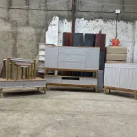 میز تی وی  و اینه کنسول  ارغوان|میز تلویزیون|چهاردانگه (تهران), |دیوار