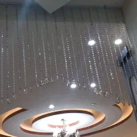 پرده کریستال