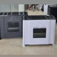 بخاری گازی تمام مشکی هرمی ۴-۱۶ مدل m9|بخاری، هیتر، شومینه|رشت, رشتیان|دیوار