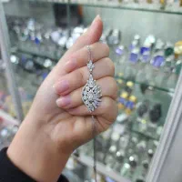 پلاک زنجیر لوذی نقره اصلی|بدلیجات|کرمانشاه, |دیوار