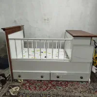 تخت نوزاد از تولد تا ۸ سالگی در حد نو|تخت و صندلی بچه|تهران, اتابک|دیوار