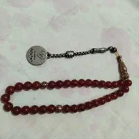 تسبیح عقیق سرخ دستساز