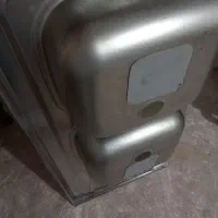 سینک ظرفشویی در حد نو|آب‌چکان و نظم‌دهنده ظروف|میانه, |دیوار