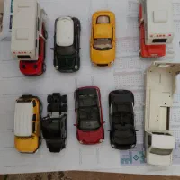 ده عدد ماشین ماکت