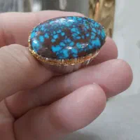 اَنگشتر فیروزه نیشابوری عنکبوتی